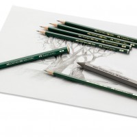 FABER CASTELL 119002 - Lápiz ecológico Castell® 9000. Graduación 2B