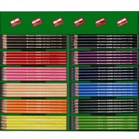 ALPINO C0131992. Estuche formato escolar con 288 lápices de colores surtidos