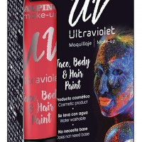 ALPINO DL060168. Estuche de 6 tubos 10 ml. de maquillaje UV rojo