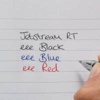 UNI-BALL JetStream SXN-210 azul. Bolígrafo roller con tinta secado instantáneo. Trazo 0.45