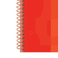 Oxford 400040982 Cuaderno School Europeanbook 1 tapa forrada 80 hojas naranja flúor