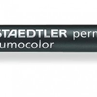STAEDTLER 313-2. Marcador permanente Lumocolor con punta superfina. Trazo 0.4 mm. Rojo