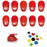 GRAFOPLAS 00063551. Perforadora para Goma EVA de 2.5 cm. Forma lazo