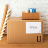 APLI 1264. Caja de 100 hojas A4 de etiquetas ILC blancas (210,0 X 148,0 mm.)