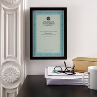 APLI 11970. Papel certificados y diplomas Helico azul turquesa (10 hojas)