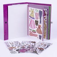 APLI 14586. Cuaderno de pegatinas Superstar