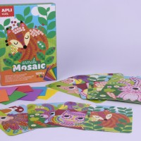 APLI 14289. Kit manualidades Mosaico goma eva Animales