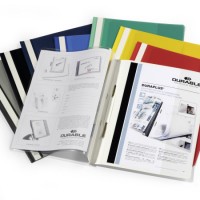 DURABLE 257904. Dossiers fástener Duraplus PVC. Formato A4 color amarillo