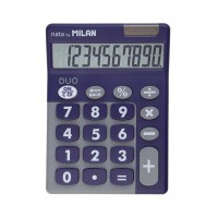 MILAN Calculadora sobremesa Duo 10 dígitos