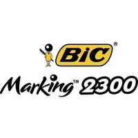 BIC Marking 2300. Marcador permanente con punta biselada. Trazo 3 a 5.5 mm. Colores