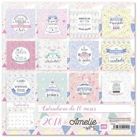 Erik Editores CP18058 - Calendario 2018 Amelie Deluxe