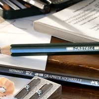 FABER CASTELL 119006 - Lápiz ecológico Castell® 9000. Graduación 6B