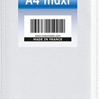 EXACOMPTA Carpeta anillas Krea Cover A4 2-40 mm BLANCO Personalizable - 51823E