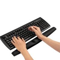 Fellowes 9178401. Reposamuñecas teclado Memory foam azul