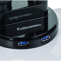 Fellowes 8042501. Brazo para monitor doble Platinum Series