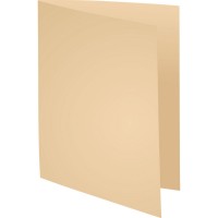 EXACOMPTA 420002E Subcarpetas Forever Caja 100 ud A4/folio Cartulina reciclada Crema