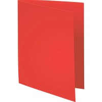 EXACOMPTA 410012E Subcarpetas Forever Caja 100 ud A4/folio Cartulina reciclada Rojo