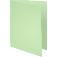 EXACOMPTA 410004E Subcarpetas Forever Caja 100 ud A4/folio Cartulina reciclada Verde prado
