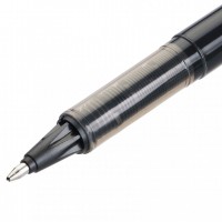 PILOT BL-VB5-B. Bolígrafo roller de tinta líquida color negro V-Ball. Trazo 0.3 mm.