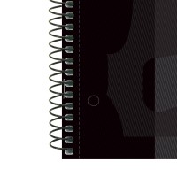 Oxford 100430269 Cuaderno School Europeanbook 1 tapa forrada 80 hojas negro