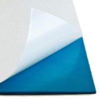 GRAFOPLAS 00037530. Pack 5 láminas de Goma Eva adhesiva de 40 x 60 cm. Color azul