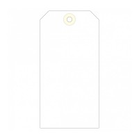 APLI 121377. Caja 1000 etiquetas colgantes con arandela (140 X 70 mm.)