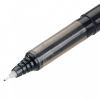 PILOT BX-V5-B. Bolígrafo roller de tinta líquida negro V-5. Trazo 0.3 mm.