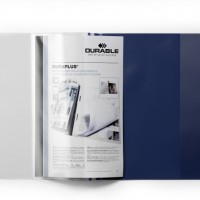 DURABLE 257901. Dossiers fástener Duraplus PVC. Formato A4 color negro