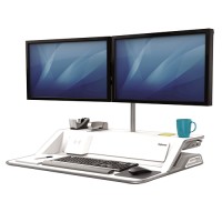 Fellowes 8081101. Estación de trabajo Lotus DX blanco