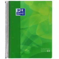 Oxford 100430278 Cuaderno A4+ School Europeanbook 5 tapa polipropileno 120 hojas