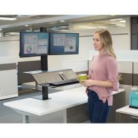 Fellowes 8082001. Estación de trabajo Lotus VE doble